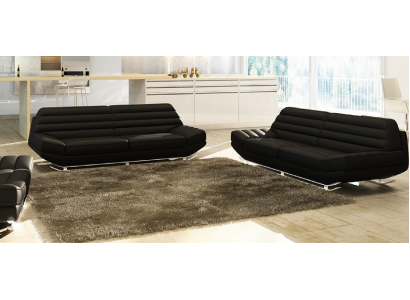 Bankstel Designbank 3+2 Set Beklede Bank Leren Woonkamersets