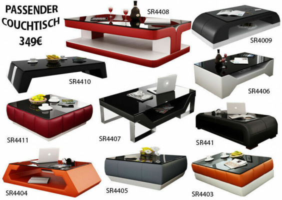 Lederen bank Bank Bank Bekleding Stoelbanken 3+2+1 Compleet Set Modern