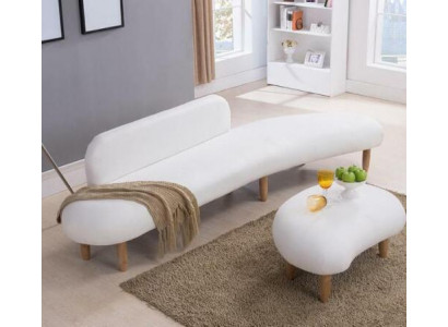 Sofa 4 zits salontafels zitmeubelen woonlandschap gestoffeerd textiel modern stof