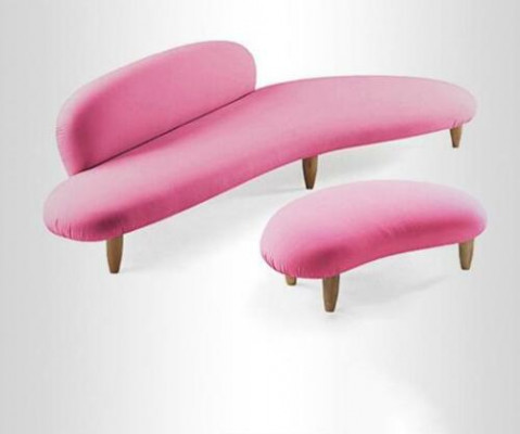 Sofa 4 zits salontafels zitmeubelen woonlandschap gestoffeerd textiel modern stof