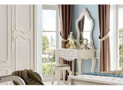 Tafel Klassieke console Spiegel Kaptafel Slaapkamer Commode