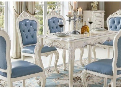 Barok eettafel tafel eetkamer woonkamer groep set hout ontwerp