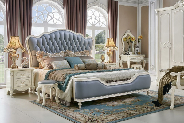 Vanity Mirror Stool Luxury Chest of Drawers Bedroom Console Baroque Rococo New
