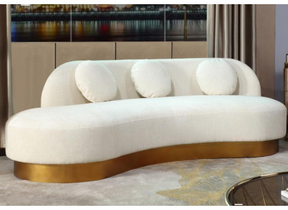 Bankstel 3-zits gestoffeerd textiel modern relaxstoel luxe meubilair woonlandschap fluweel