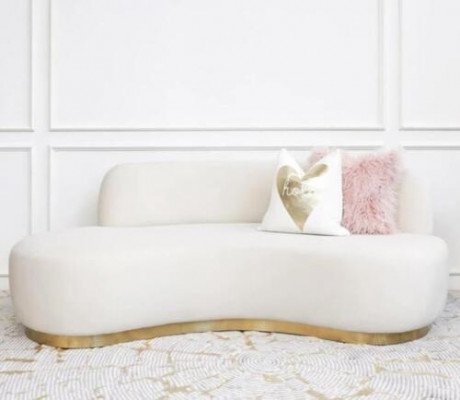 Bankstel 3-zits gestoffeerd textiel modern relaxstoel luxe meubilair woonlandschap fluweel