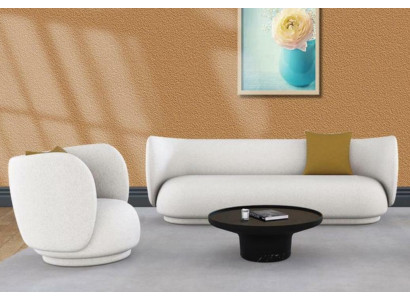 Bankstel 2-zits fluweel tweezits relaxzit designsalonbank loungesofa meubels fluweel