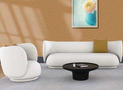 Bankstel 2-zits fluweel tweezits relaxzit designsalonbank loungesofa meubels fluweel