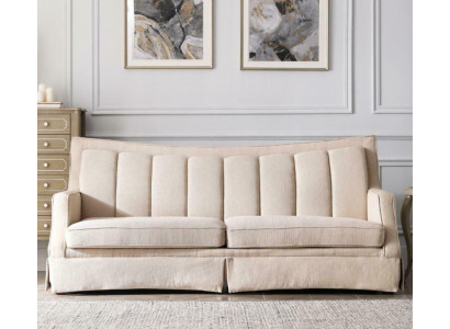 Stoff Bank van drie zitplaatsen Meubelen Relaxstoel Ontwerp Bank Lounge Banken Textiel 3-zits