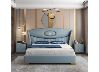 Italiaanse designmeubelen bed tweepersoons slaapkamer 180x200 cm Nieuw Bedden