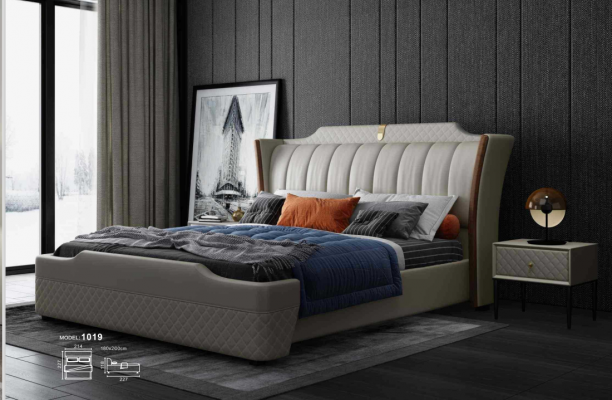 Italiaans designmeubilair moderne bedframes slaapkamer