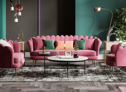 Bankstellen Meubels Relax Zit Ontwerp Bank Lounge Bankstellen Textiel Bank 3-Zits Fluweel Nieuw