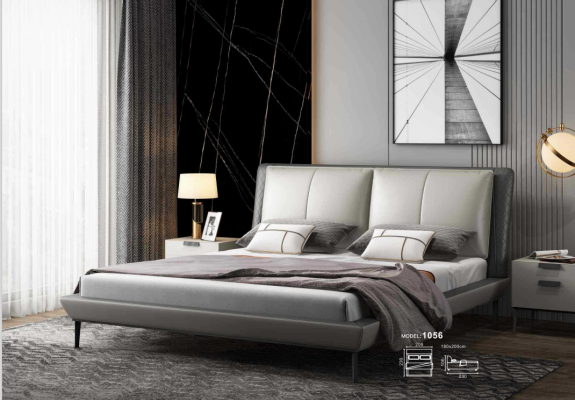 Slaapkamerbed Bed Tweepersoonsbed Jeugdbed Stoffen bed Bedframe