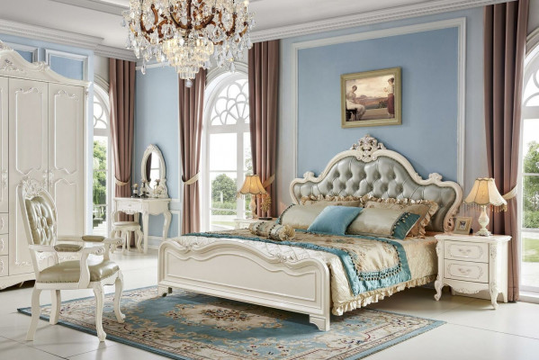 Klassieke Beige Chesterfield Stoel in Barokstijl, éénzitter Exclusieve Leren Stoel.