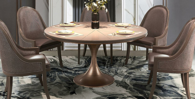 Eetkamer 1x Stoel Set Zitstoelen Gestoffeerde Rug Designer Echt Houten Fauteuil