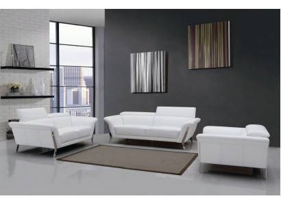 Multifunctionele leren bank zitkussen woonkamer leren set decor bankstel