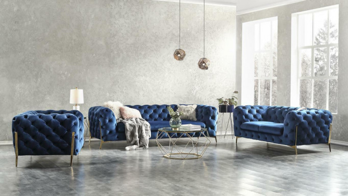 Chesterfield fluwelen bank bank sofa bekleding bankstel sets XXL grote bank