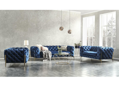 Chesterfield fluwelen bank bank sofa bekleding bankstel sets XXL grote bank