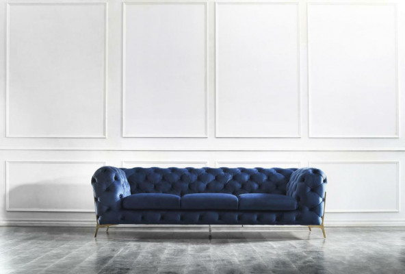 Chesterfield fluwelen bank bank sofa bekleding bankstel sets XXL grote bank
