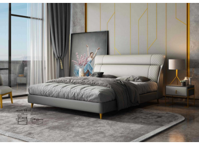 Ontwerp Leren Bed Luxe Gestoffeerde Bedden Dubbel Modern Huwelijk 180x200 Modern Nieuw