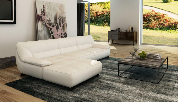 Leren bank Bank Woonlandschap Hoekbank Hoekbank Ontwerp Modern Sofa