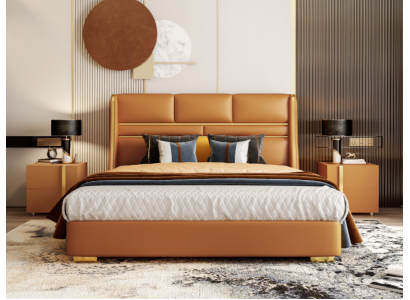 Klassiek bed tweepersoons bed bedden hout landhuisstijl slaapkamer