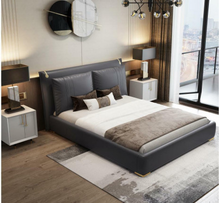 Tweepersoons bed Bed Huwelijksbed Ontwerp Luxe Luxe Design bed textiel Bedden
