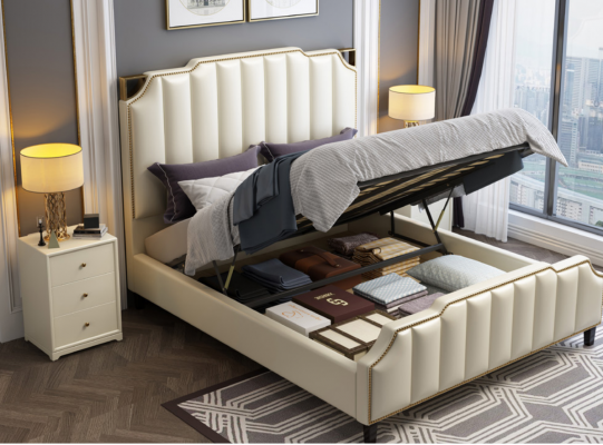 Bed Kussen Ontwerp Luxe Tweepersoons Hotelbedden Huwelijk 180x200cm Slaapkamer