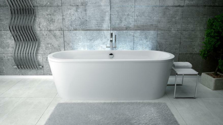 Ovaal bad Acryl Exclusieve baden Vrijstaand design Nieuwe badkamer