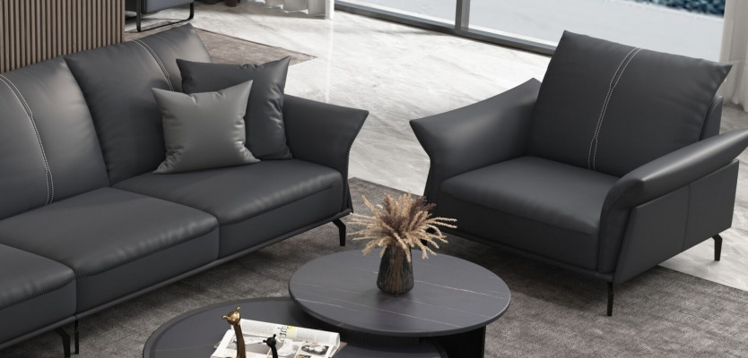 Fauteuil Relax Stof Lounge Luxe TV Club Fauteuil Bekleed Zitbank Design Bank