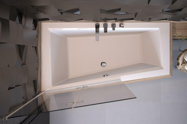 Ontwerp badkuip hoek badkuipen moderne hoekbadkuipen.