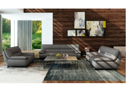 Sofa Bank Bekleding 3-Zits Leerbanken Bankstellen Zitontwerp