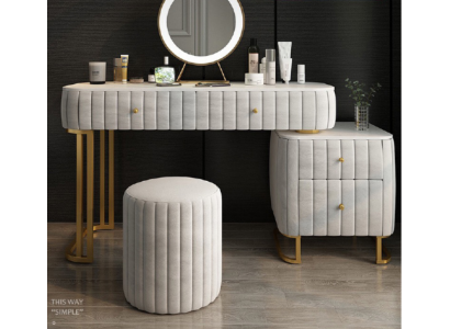 Ontwerper Consoletafel Kaptafel Cosmetische Tafel Spiegel Decoratie Dressoir Kaptafeltje