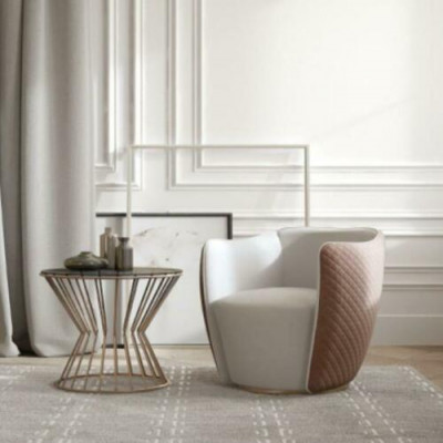 Moderne stoel stoffen bank ontwerpen gestoffeerde banken fauteuil televisiefauteuil met 1 zitplaats