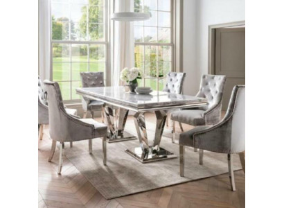 Eettafel Moderne eetkamer Woonkamer Keuken Ontwerp Tafel Metaal