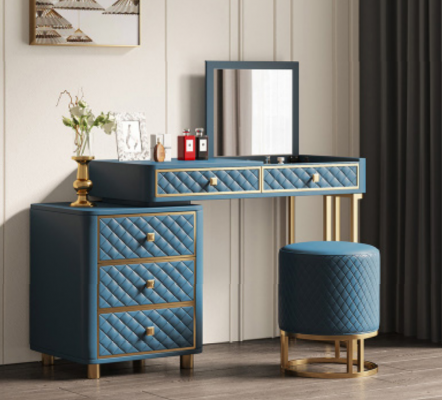 Kaptafel kaptafel make-uptafel kruk spiegel nachtkastjes