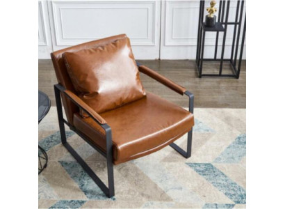 Ontwerper Lendensteun Stoel Gestoffeerde Bank Zitter TV Woonkamer Fauteuil Club