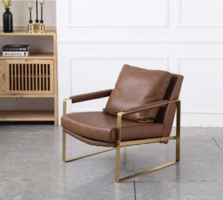 Ontwerper Lendensteun Stoel Gestoffeerde Bank Zitter TV Woonkamer Fauteuil Club