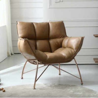 Opulent luxe zit relaxfauteuil ontwerp bank bank zits lederen lounge