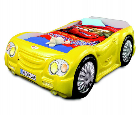 Race car auto bed mattress children's bed car bed decoration kids' room beds