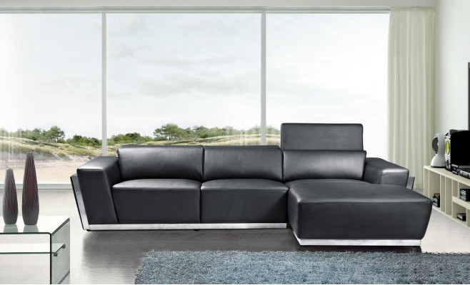 Multifunctionele woonkamer hoekbankstel leren bank zithoek bank.