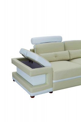 Leren bank XXL Grote banken Bank Bank Bekleed Hoekbank Woonlandschap Leer