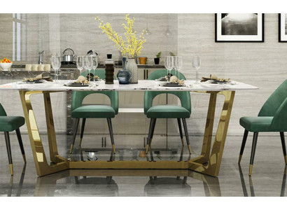 Roestvrijstalen tafel Luxe tafels Moderne eetkamermeubels Eettafels 140x80cm Metaal