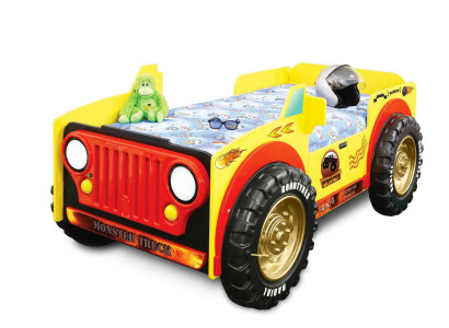 Slaapkamer kinderbed bedden kinderkamer JEEP auto kindermeubels