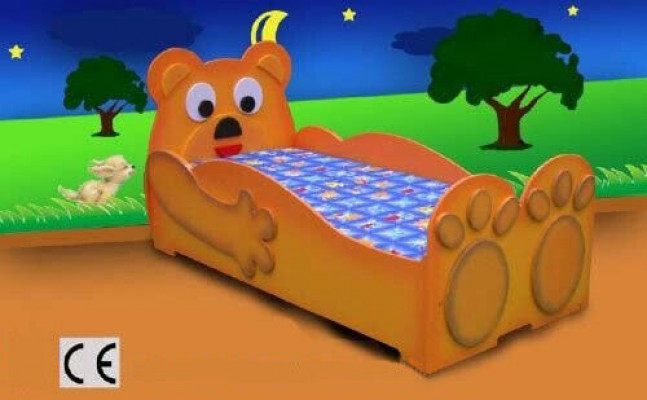 KINDERBED Kinderbed Slaapkamer JEUGDBED AUTOBEDDEN Nieuw TEDDYBIG