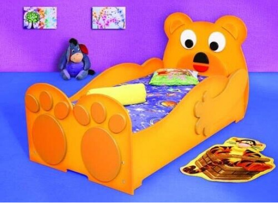 KINDERBED Kinderbed Slaapkamer JEUGDBED AUTOBEDDEN Nieuw TEDDYBIG