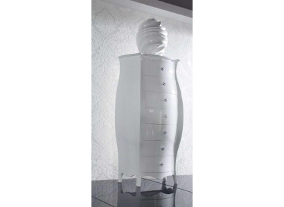 Luxe commode kasten laden hout slaapkamer modern ontwerp wit stijl groot