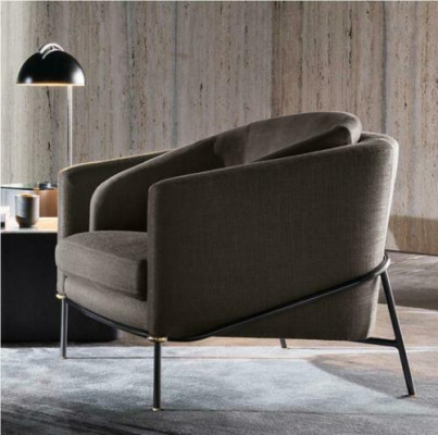Moderne design fauteuil woonkamer eenzitter bank bank lounge club