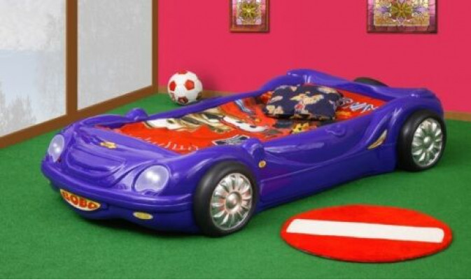 BED MET MATRAS Kinderbed Autobedden Bedden Sportwagen Jongens en meisjes BOBO
