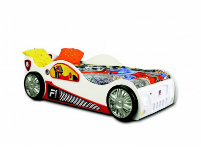 Raceauto Bed Kindermeubels Slaapkamer Kind Houten Bedden + Matras