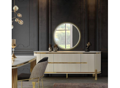 Luxe dressoir ladekasten hout design slaapkamer commode stijl modern